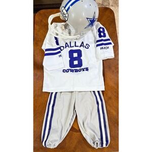 Vintage Troy Aikman Dallas Cowboys Hutch Uniform Jersey Pants helmet youth small